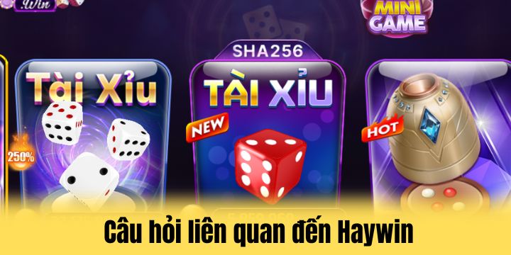 Haywin - Cá cược trực tuyến chất lượng cao và uy tín 2026 5 FAQs - Câu hỏi thường gặp về Haywin