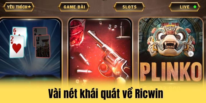 Ricwin - Tận hưởng sòng cá cược tài xỉu đẳng cấp châu Á 2 Ricwin mang đến trải nghiệm đẳng cấp có 102