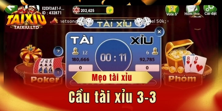 cau tai xiu 3 3 2026